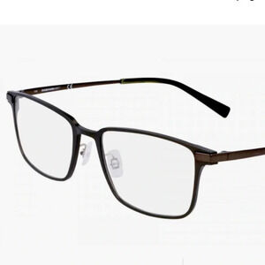 Marchon NYC M-9001 Men Eyeglasses Frames RXable 310 56 - Matte Olive. NWT